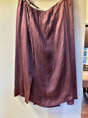 DKNY MIDI Skirt in Purple & Pink Size 8